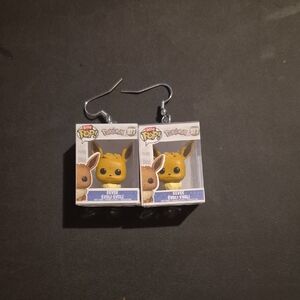 Funko Pop! Eevee Yellow Mini Box Earrings